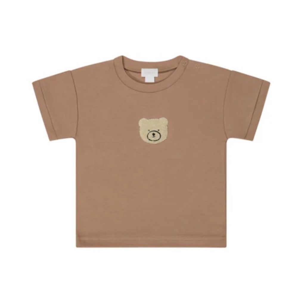 Jamie Kay Pima Cotton Eddie Tee - Hazelnut